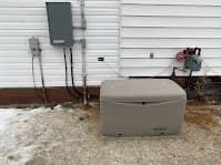 Kohler standby generator install by Prairie Sun Solar — certified installer